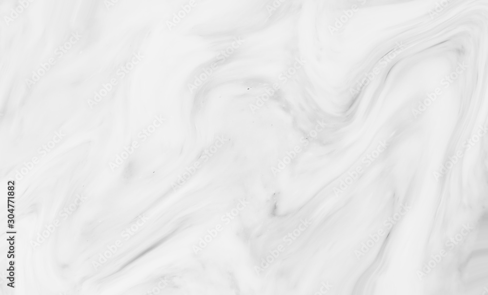 Fototapeta premium White gray marble ink pattern texture background blurred. use for design counter interior, wallpaper backdrop product your.