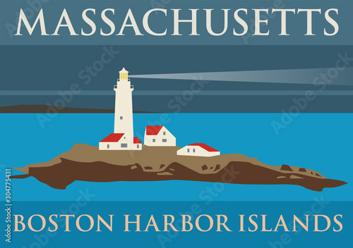 Boston Harbor lighthouse