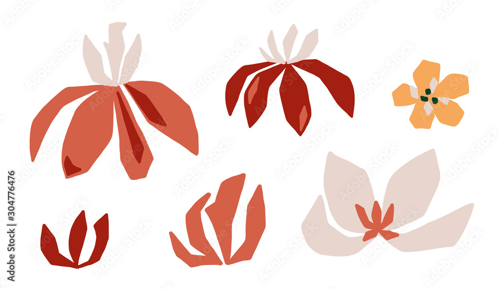 Abstract Flower Leaf Abstract Flower Leaf