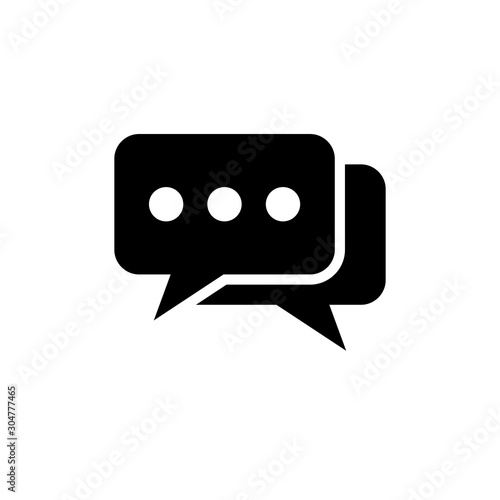 chat icon vector design symbol