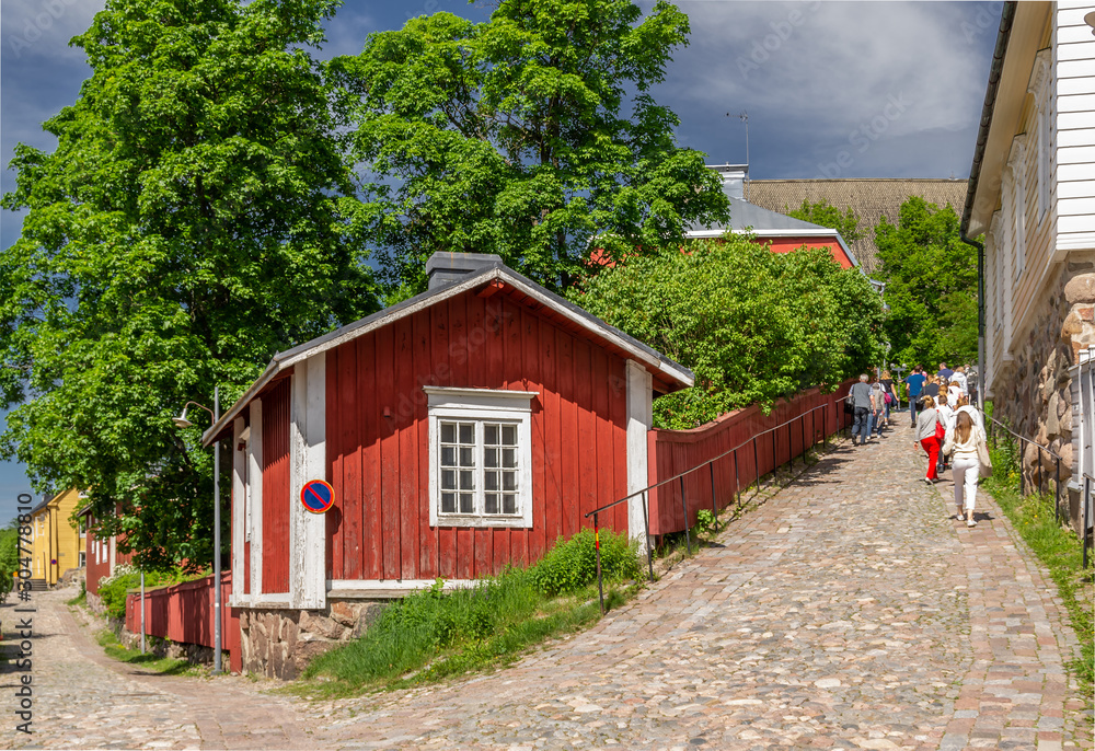 The road to the Temple. Beautiful Porvoo!!! Finland, Scandinavia, Northland, Europe The road to the Temple. Beautiful Porvoo!!! Finland, Scandinavia, Northland, Europe