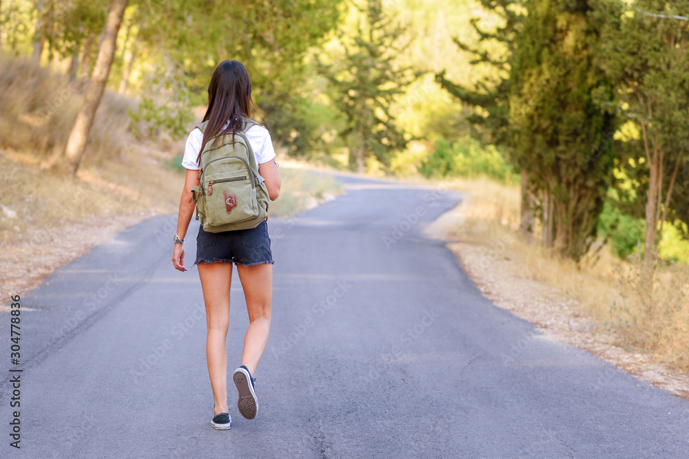 Zero waste traveler with linen backpack that has lots of room for plastic-free items, like your utensils, shopping bag, water bottle and much more. Zero waste traveler with linen backpack that has lots of room for plastic-free items, like your utensils, shopping bag, water bottle and much more.