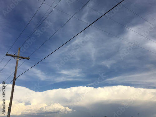 storm clouds in Amarillo, Texas