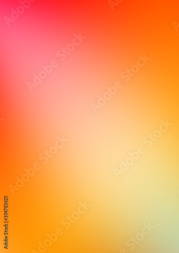 Blurred light colorful gradient and vertical picture