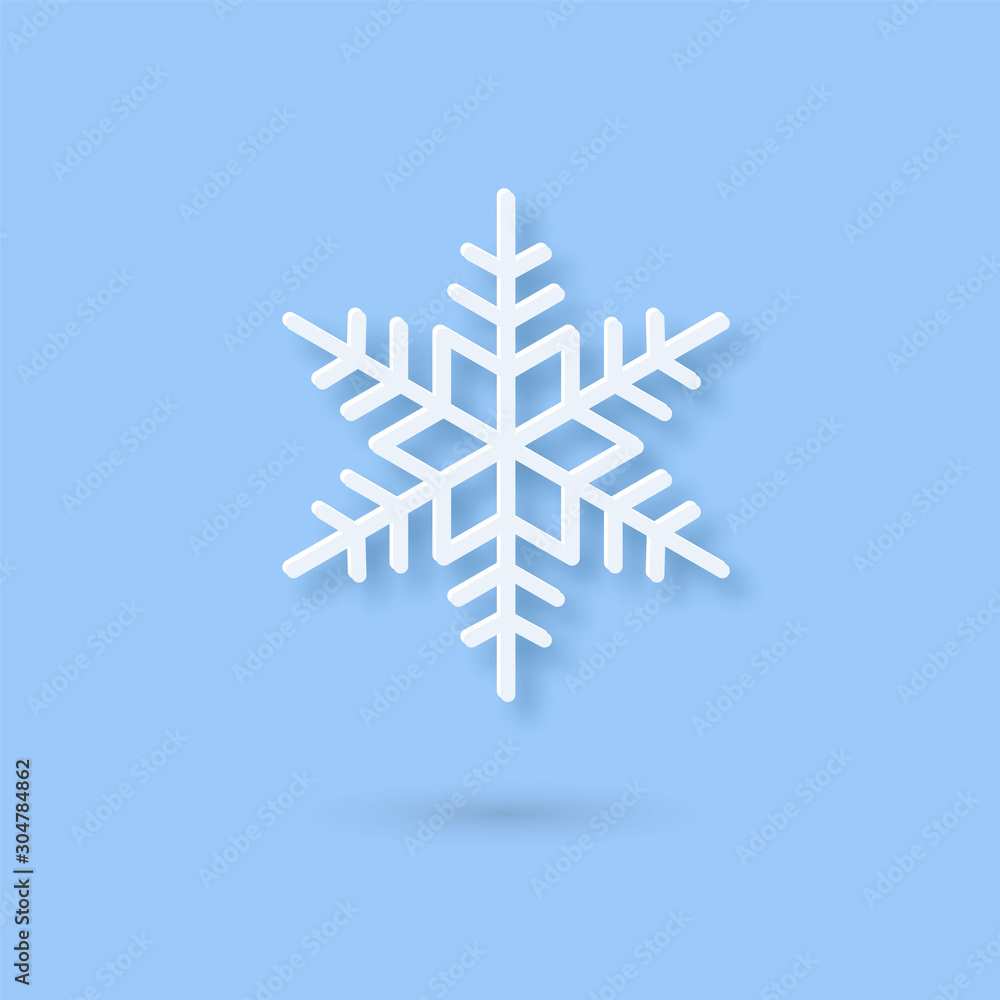 Vector Multilayered Paper Snowflake icon. Paper cut snow flake isolated on violet color cover. Weather ornate symbol. Flat style Christmas, Noel greeting Origami craft snowflake Vector Multilayered Paper Snowflake icon. Paper cut snow flake isolated on violet color cover. Weather ornate symbol. Flat style Christmas, Noel greeting Origami craft snowflake