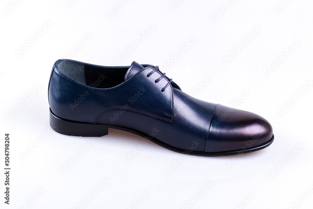 pair of black shoes isolated on white background pair of black shoes isolated on white background