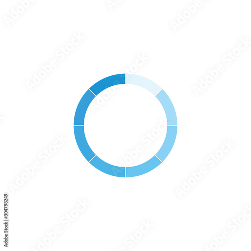 loading icon vector design symbol