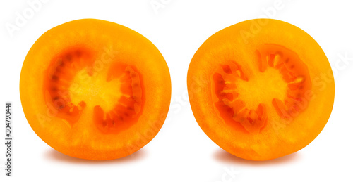 orange plum tomato