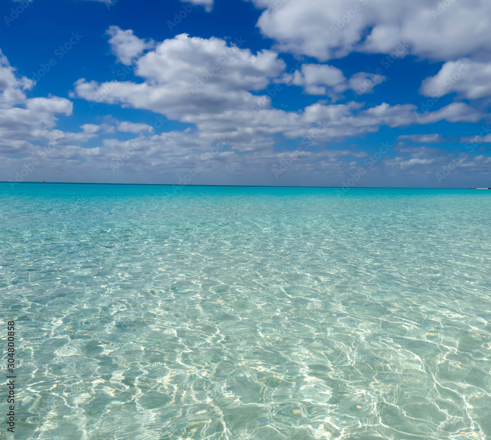 Crystal Clear Water on the Beach
