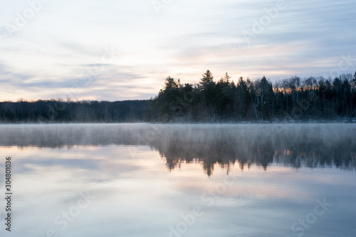 Foto reportaje: Una tarde de invierno, Wolf creek lake, Ontario, Canada.