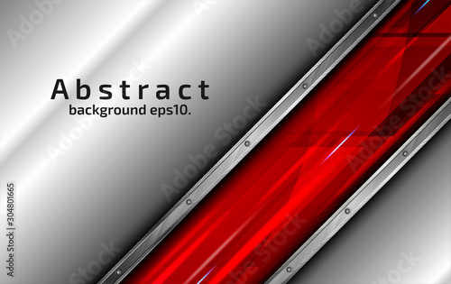 gray metal background with technology and digital abstract  design modern