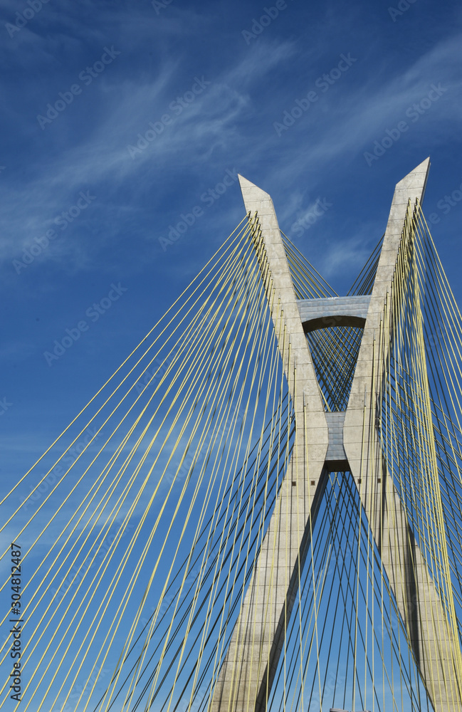 Obraz premium cable bridge