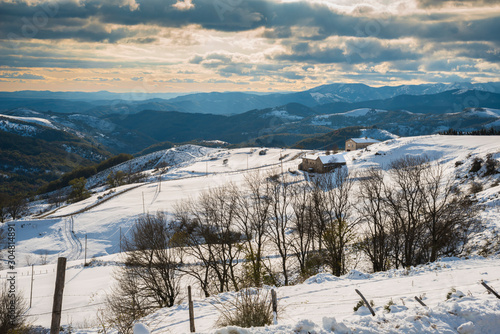 paysage hivernal