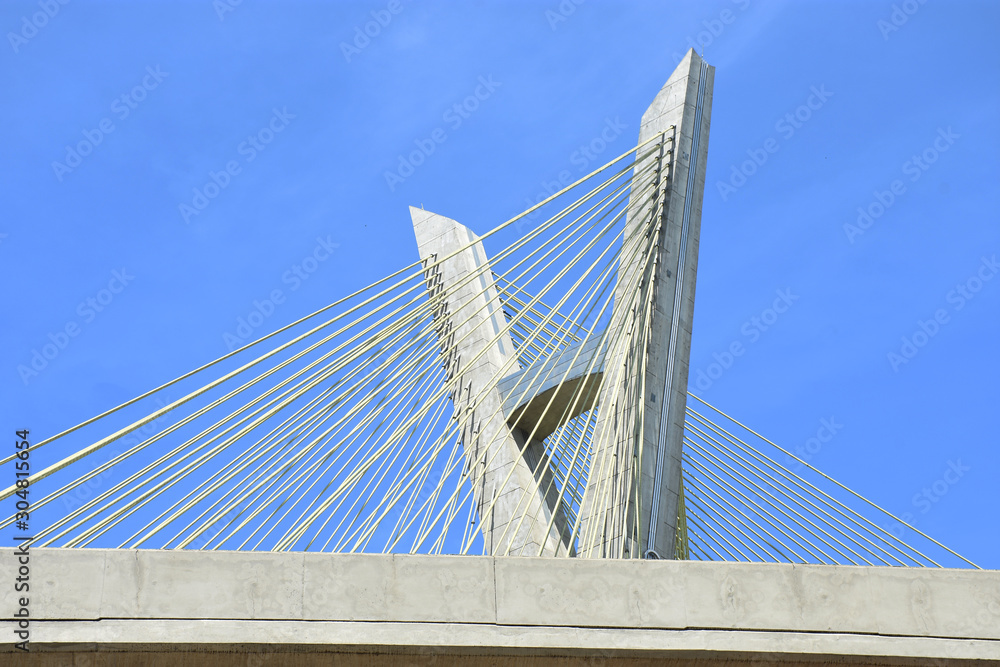 Obraz premium cable bridge