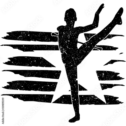 Baton Twirling    flag, American Flag, Fourth of July, 4th of July, Patriotic, Cricut Silhouette Cut File, Cutting file