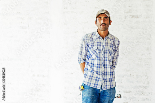 Portrait of construction worker