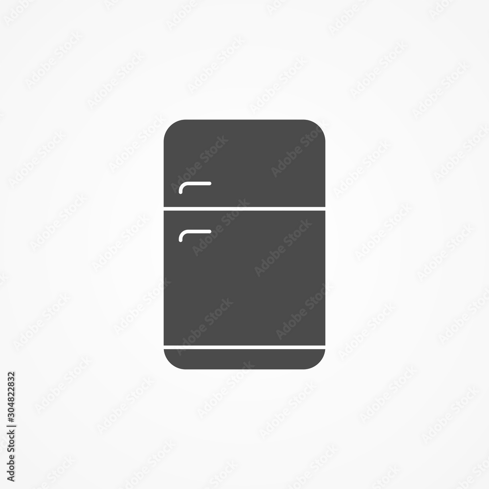 Refrigerator vector icon sign symbol Refrigerator vector icon sign symbol