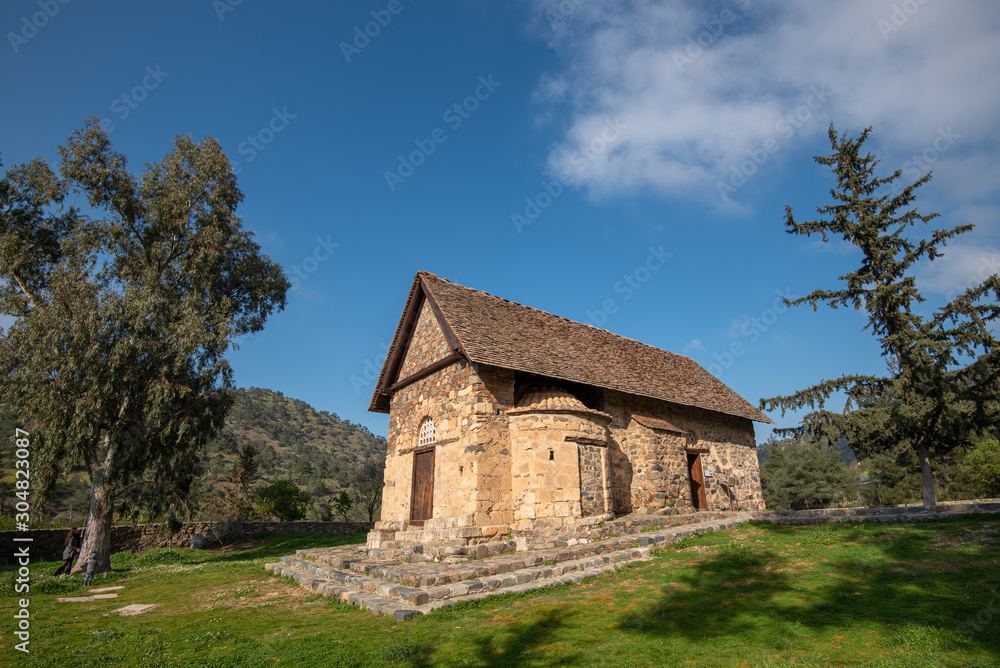 Greek orthodox church of Asinou, Cyprus