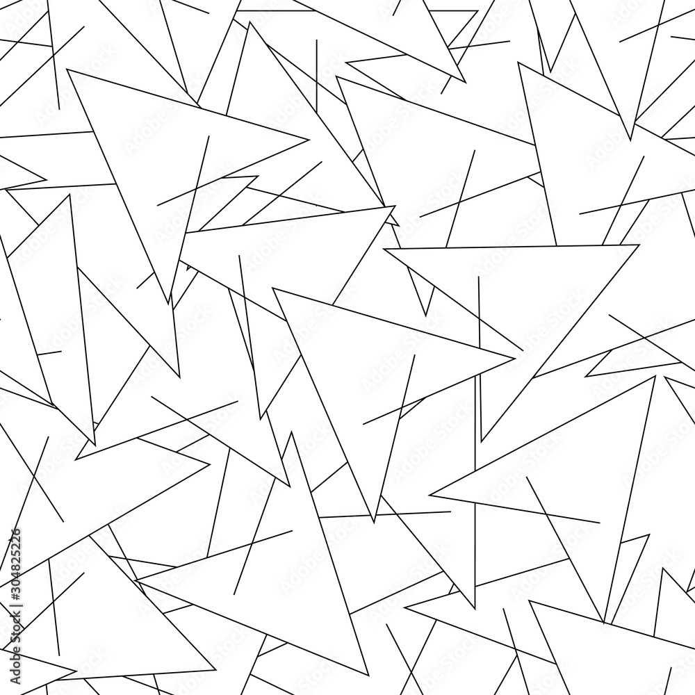 Geometric triangle style seamless pattern Geometric triangle style seamless pattern