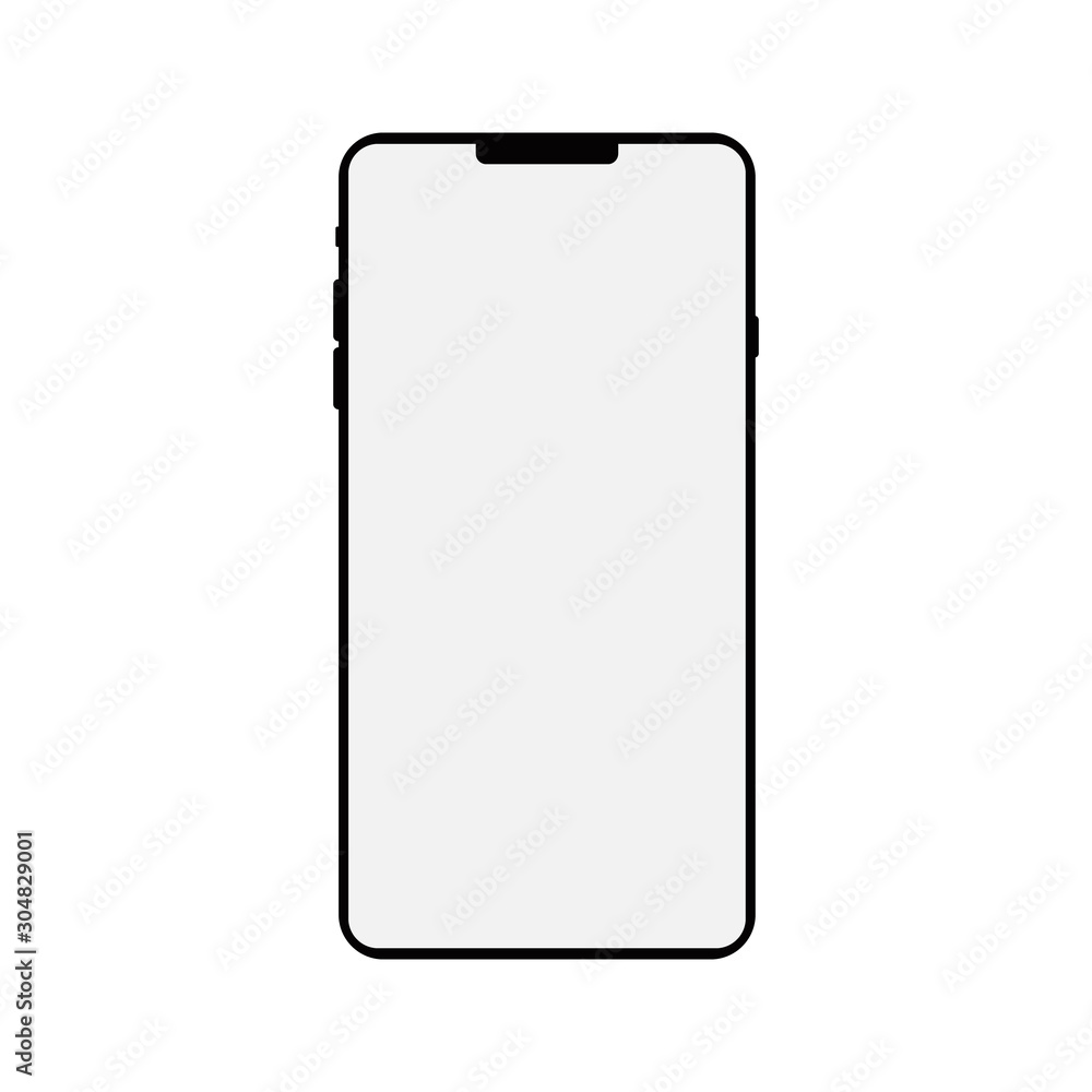 smartphone new era vector illustration smartphone new era vector illustration