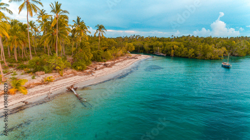 kanga beach in Mafia island