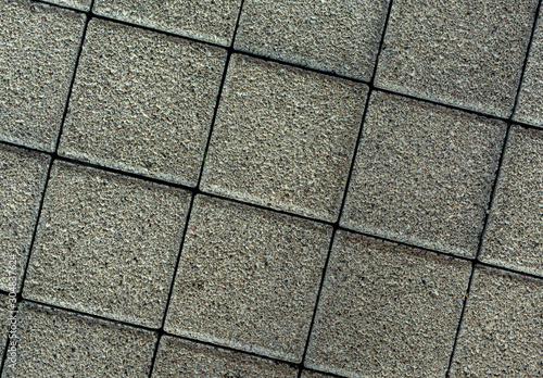 Stone block seamless tile floor texture. closeup