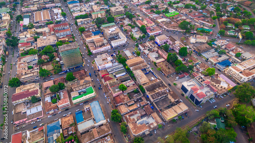 aerial view of Moshi