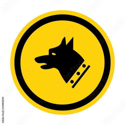 Gauge Dog Symbol Sign Isolate On White Background,Vector Illustration EPS.10