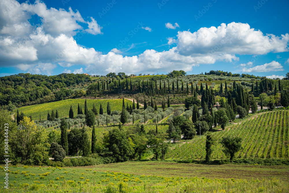 Tuscany, Italy landscape.