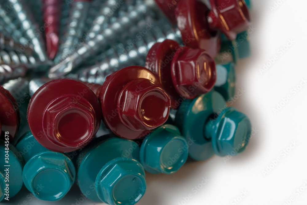 roofing screws of different colors roofing screws of different colors