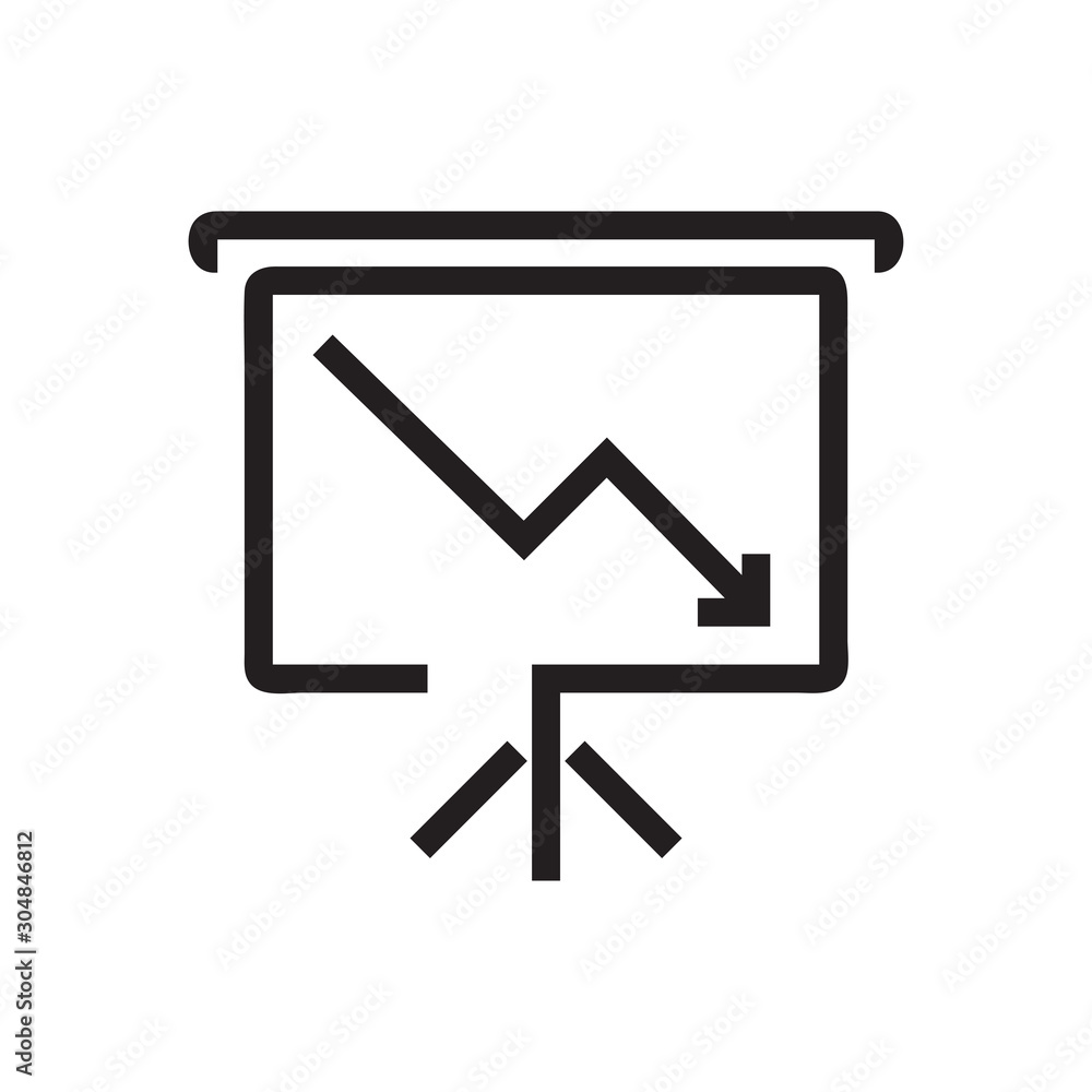Chart icon vector isolated on background. Trendy sweet symbol. Pixel perfect. illustration EPS 10. - Vector Chart icon vector isolated on background. Trendy sweet symbol. Pixel perfect. illustration EPS 10. - Vector