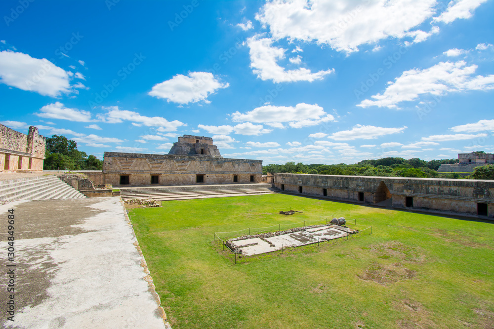 Quadrangle of the Nuns of the archaeological zone of Uxmal