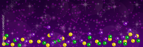 Mardi gras carnival party design