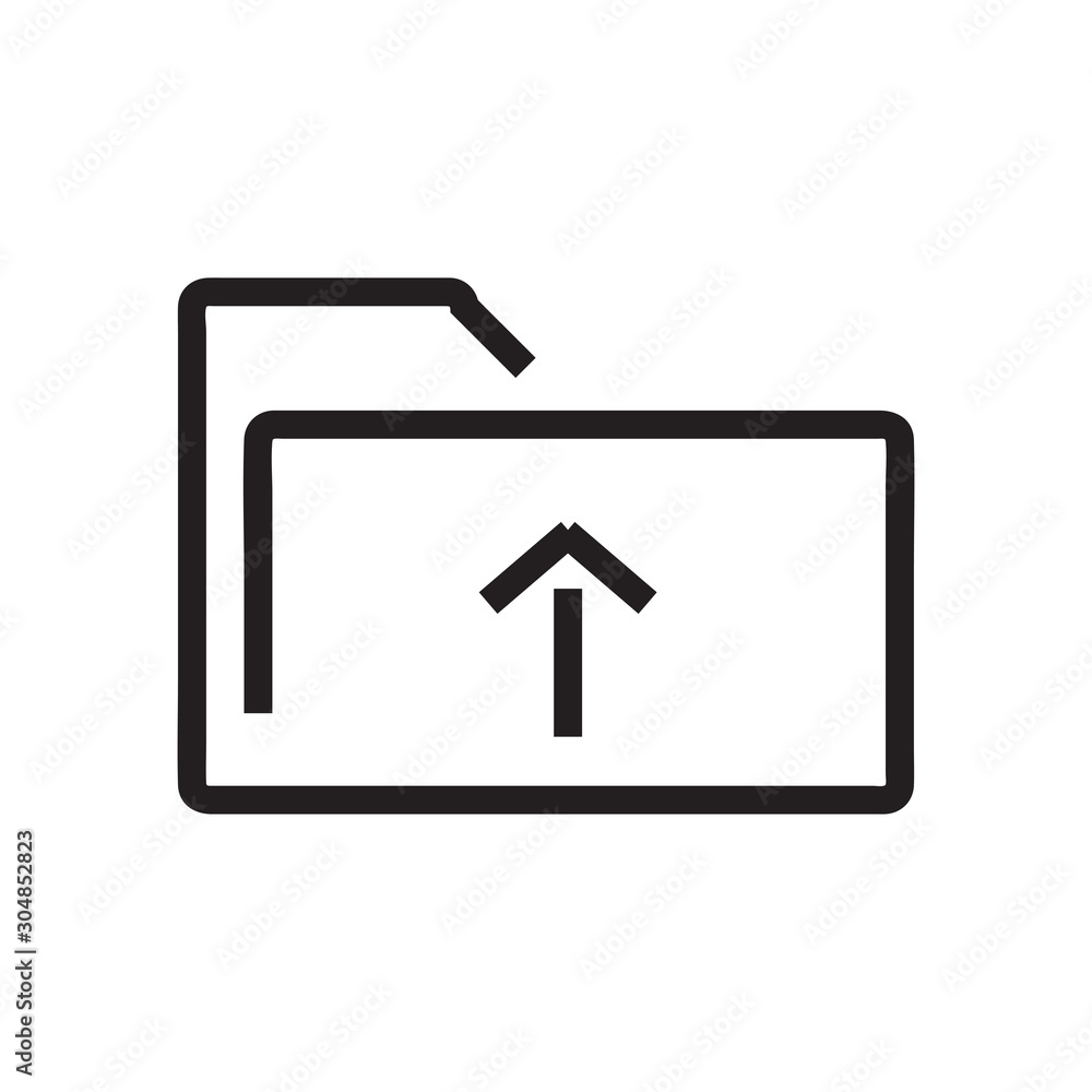 Folder icon vector isolated on background. Trendy sweet symbol. Pixel perfect. illustration EPS 10. - Vector Folder icon vector isolated on background. Trendy sweet symbol. Pixel perfect. illustration EPS 10. - Vector