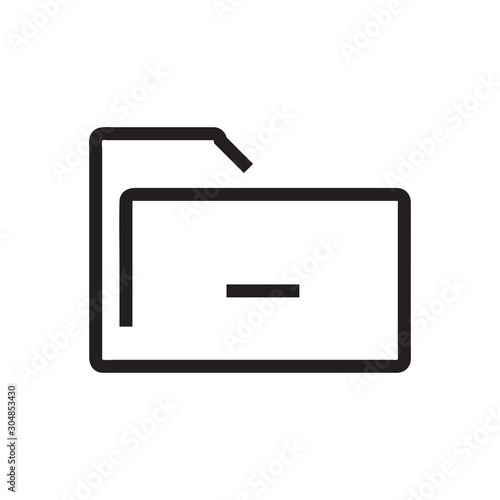 Folder icon vector isolated on background. Trendy sweet symbol. Pixel perfect. illustration EPS 10. - Vector