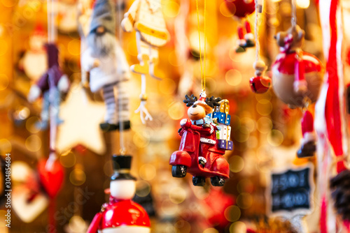 Christmas Market near Town Hall on Albert Square in Manchester, © manuta