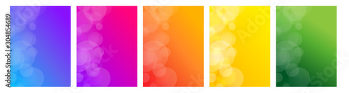 background brilliant gradient colors bokeh
