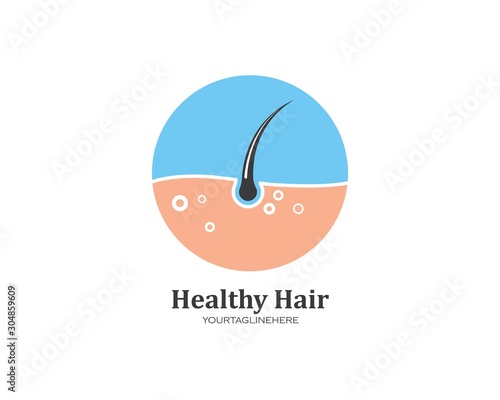 hair root icon vector illustration design