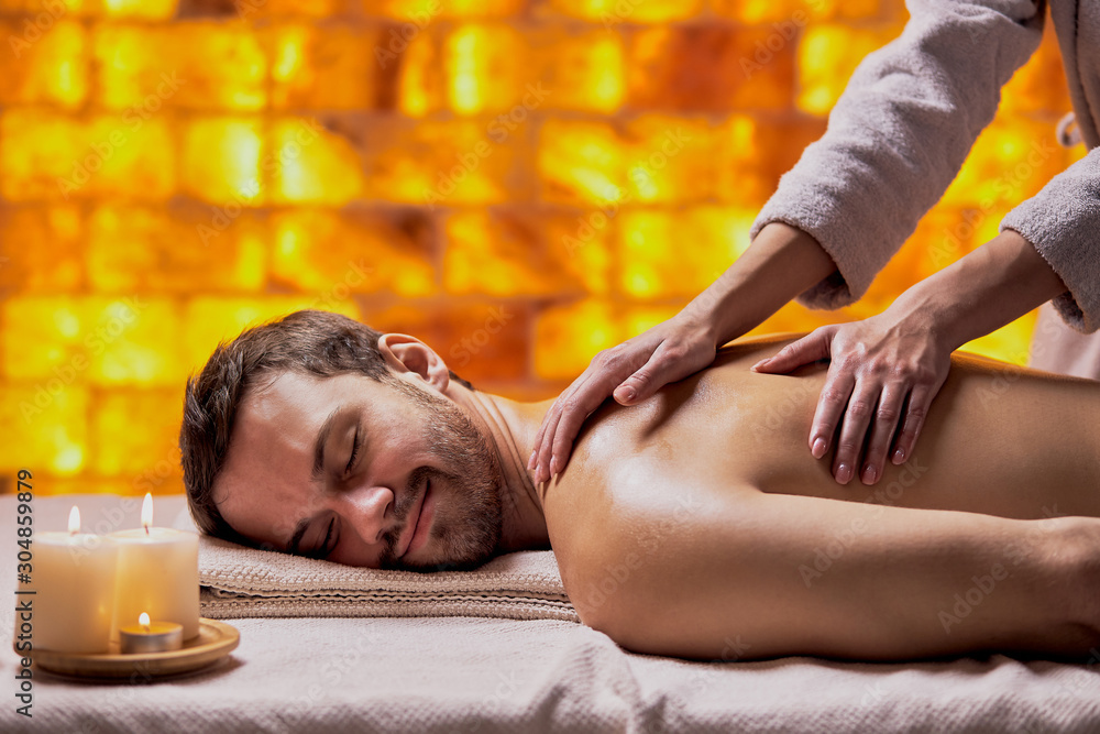 Young Men Back Massage Spa Picture And HD Photos