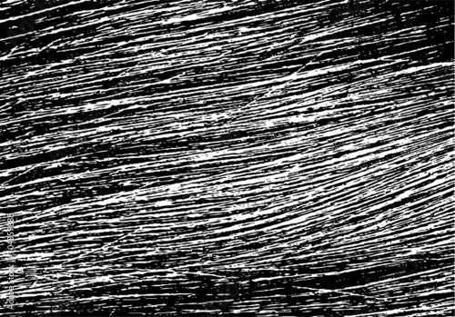 Vector brush srokes texture. Distressed uneven texture. Grunge background. Abstract vector illustration. Overlay to create interesting effect and depth. Black isolated on white background. EPS10.