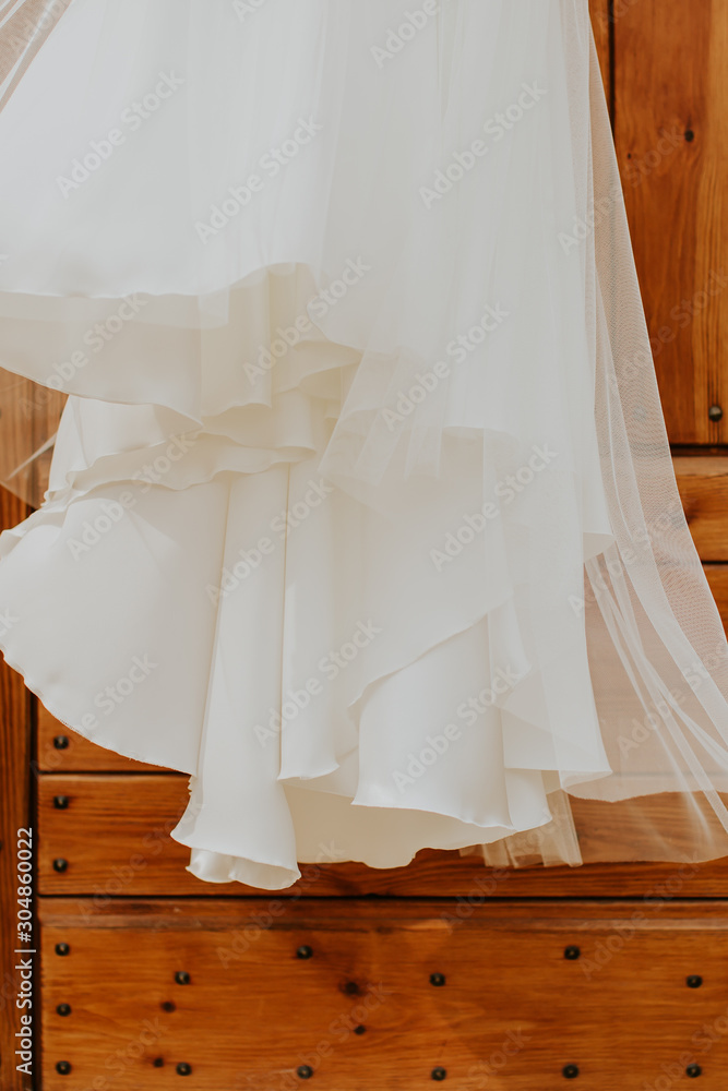 Robe de la mariée dans le vent Robe de la mariée dans le vent