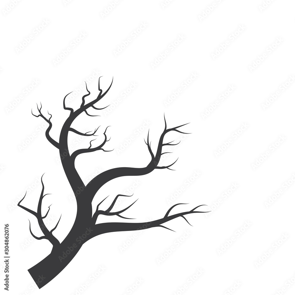 Tree logo background template Tree logo background template