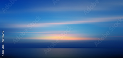 Motion blurred background of refraction in the sea