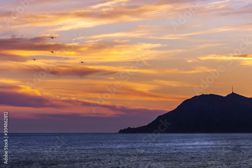 coucher de soleil