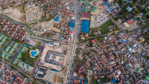 AERIAL VIEW OF MIKOCHENI Dar es Salaam