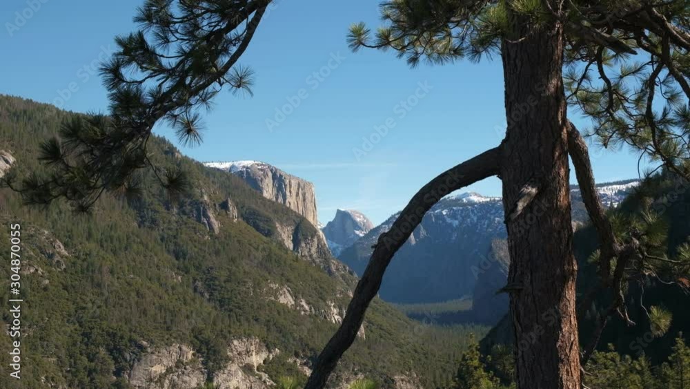 Yosemite National Park - Yosemite Valley - Shot in 4k Yosemite National Park - Yosemite Valley - Shot in 4k