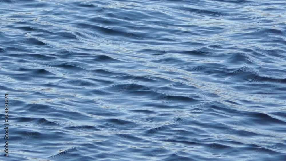Close up of slow motion waves and ripples on river water surface. Close up of slow motion waves and ripples on river water surface.