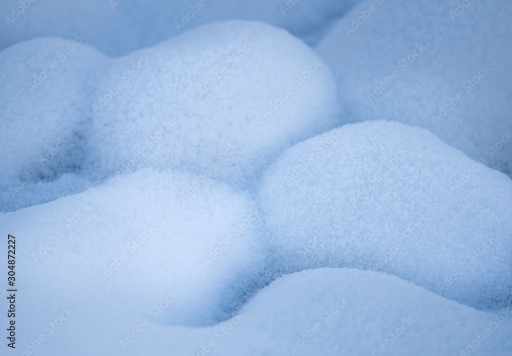 Obraz premium Snow pattern