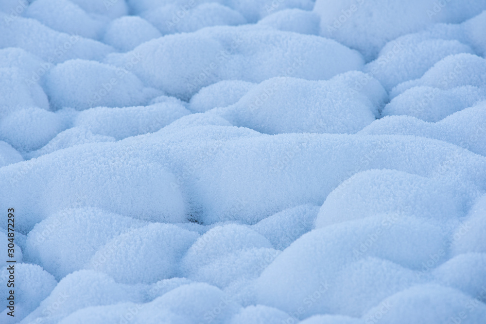 Fototapeta premium Snow pattern