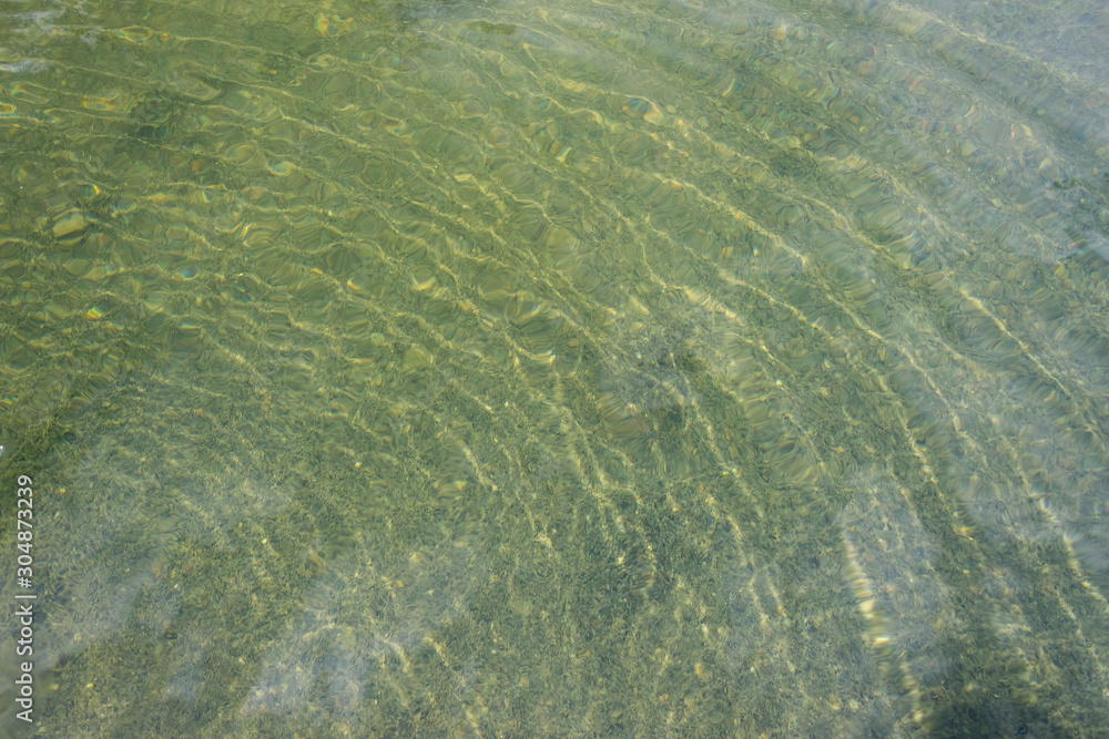 green water background